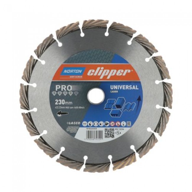 Disque diamant Pro Universal Laser NORTON