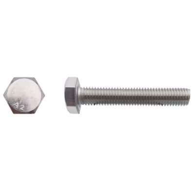 100 Vis Métaux Tête Hexagonale F/Total 8 x 45 mm – DIN 933 – Inox A2 – D-Work