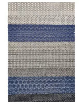 Tapis AKKAYA Bleu 160 x 220 cm Laine