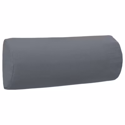 Appui-tête de chaise longue Gris 40×7,5×15 cm Textilène