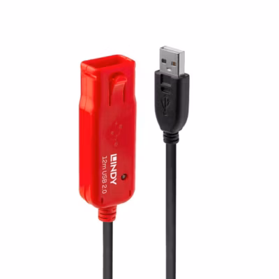 Rallonge USB 2.0 amplifiée Pro 12m LINDY