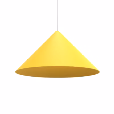 LUMICOM – PINOCCHIO Suspension, 1X E27, max 42W, métal, jaune, D.50cm