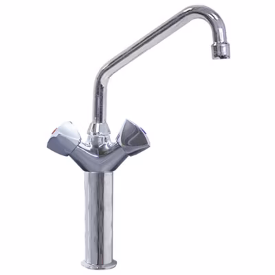 Mélangeur Monotrou Sur Colonne 200 mm Avec Bec En U, Raccord 1/2&Prime; – Mastro – GDZ0035