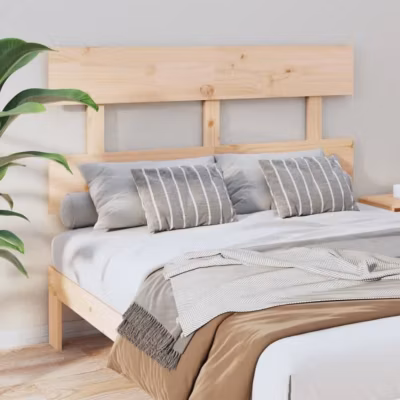 vidaXL Tête de lit 164x3x81 cm Bois massif de pin 819080