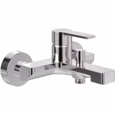 Mitigeur bain douche mécanique VILLEROY ET BOCH Architectura chrome