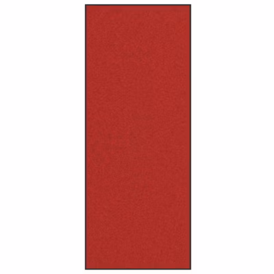 Tapis d&rsquo;entrée Rouge et Noir 120 x 300 cm Polyamide et PVC vidaXL