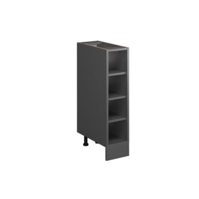 Vicco Etagère de cuisine Anthracite 20cm sans PT