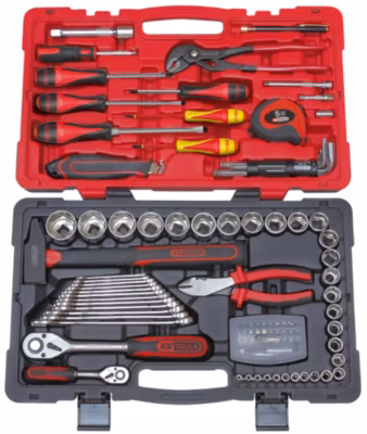 KS Tools – 922.0701 – Coffret de douilles et accessoires ULTIMATE 1/4 » – 1/2 », 101 pièces