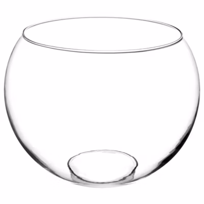 Vase boule – verre – H23 – 5 cm – Atmosphera