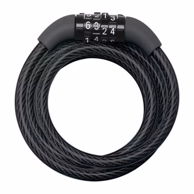 MASTER LOCK Cable Antivol Vélo – 1,2 m câble