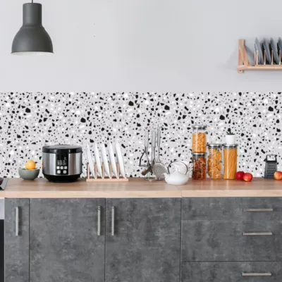 Crédence adhésive terrazzo 40×100 cm