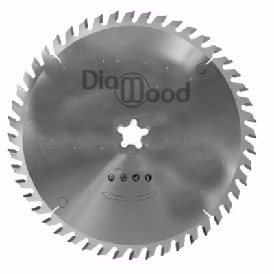 Lame de Scie Circulaire HM D. 190 x Al.Etoilé x ép. 2.5/1.6 mm x Z48 Alt – Pour Bois – Diamwood