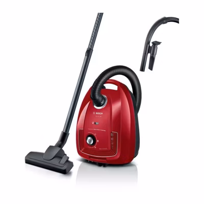 BOSCH GL38 – Aspirateur avec sac – 600 W – 79 dB – (h)epa – 10m – 4 L sac – variateur de puissance