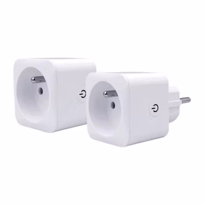 KONYKS Priska FR Dual Pack 2 prises connectees Wi-Fi Bluetooth compteur 16 A