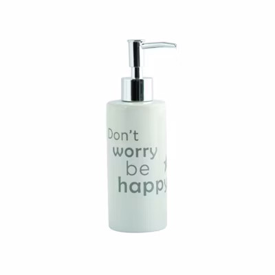 Distributeur de savon céramique HOME Blanc MSV