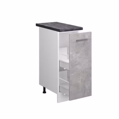 Vicco Meuble de cuisine Béton 30cm , PT Anthracite