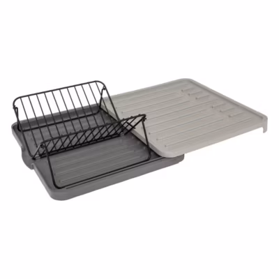 Égouttoir Néo avec rack extensible gris – Gris- 5five