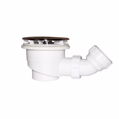 Bonde de douche extra plate avec diamètre 90 mm – installation facile,  évacuation rapide
