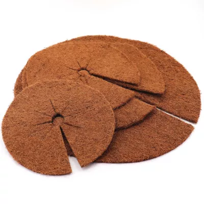 5 disques de paillis de noix de coco 60cm tapis en fibre de coco tapis de protection Aquagart