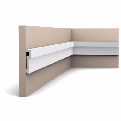 Profil multifonction en U – Orac Decor – L200xp2xH8.3cm – PX198