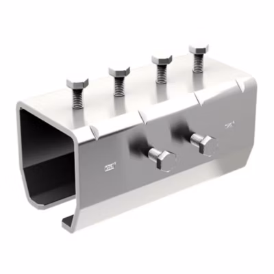 Manchon de raccordement en INOX 304L pour rails SLID&rsquo;UP SU2068 et SU2069 – 200 kg