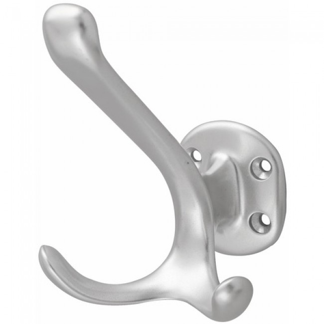 Porte-manteaux en aluminium – 3 crochets HERMETA