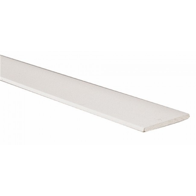 Méplat aluminium – 4 m – argent satiné DUVAL