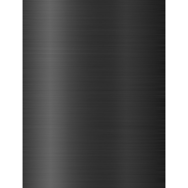 Plaque murale pour décoration ou crédence – en aluminium – noir brossé NORDLINGER
