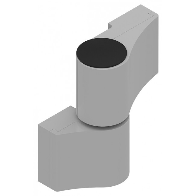 Paumelle en applique à 2 lames DIAM pour porte d'entrée -entraxe 93 mm LA CROISÉE DS