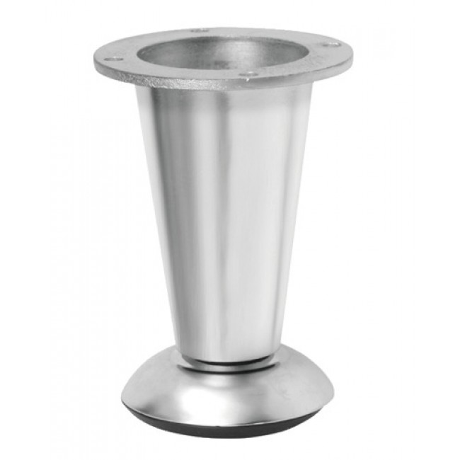 Pied de meuble conique – en inox satiné – BD-780 SYNERCIA