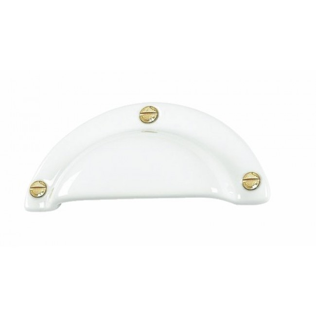 Poignée coquille – Porcelaine de Limoges MÉRIGOUS