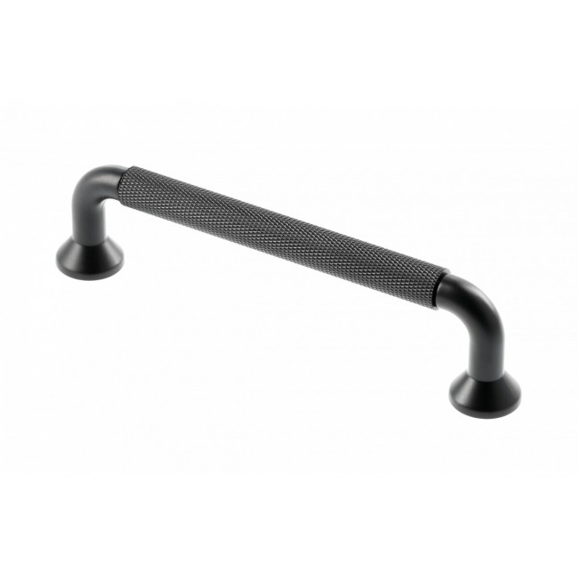 Poignée de meuble en aluminium Structure – noir mat – entraxe 192 mm SYNERCIA