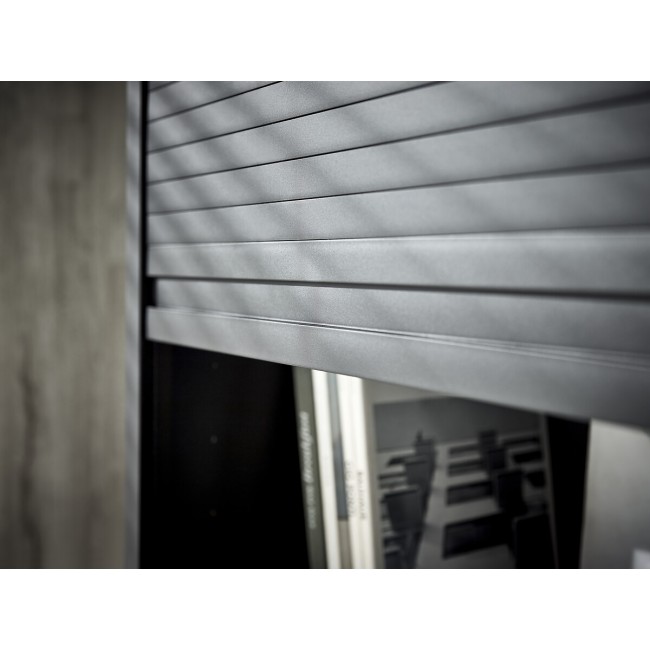 Rails de guidage pour placard avec volet roulant Rauvolet Edelmat REHAU