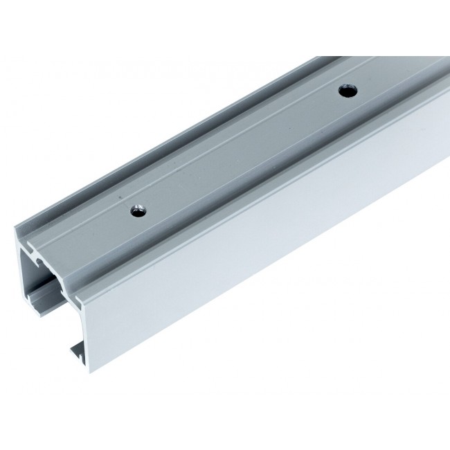 Rail Xperta pour porte coulissante suspendue fixation plafond ou mural ARGENTA
