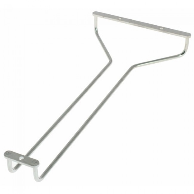 Porte-verres suspendu simple – fixation sous tablette CUIVRINOX