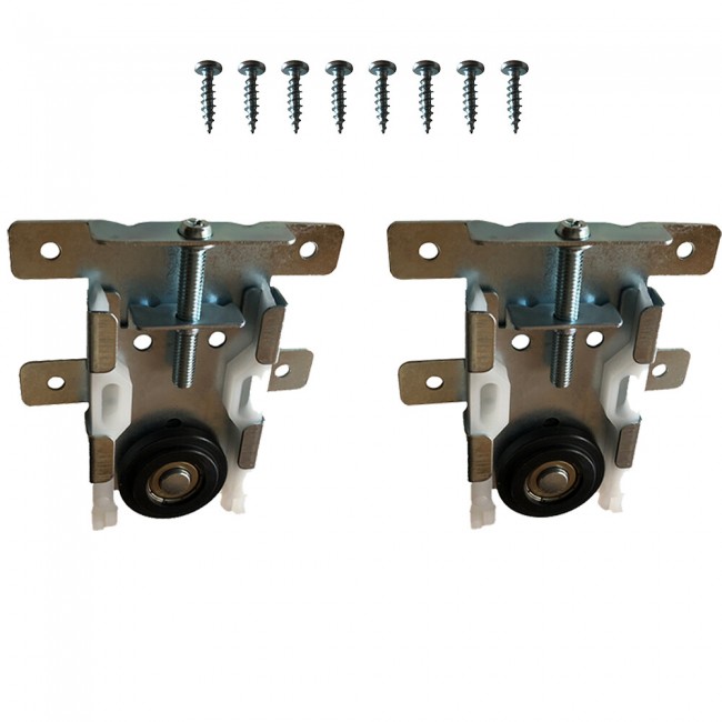 Roues basses pour placard coulissant – Lot de 2 PLACARDECOR