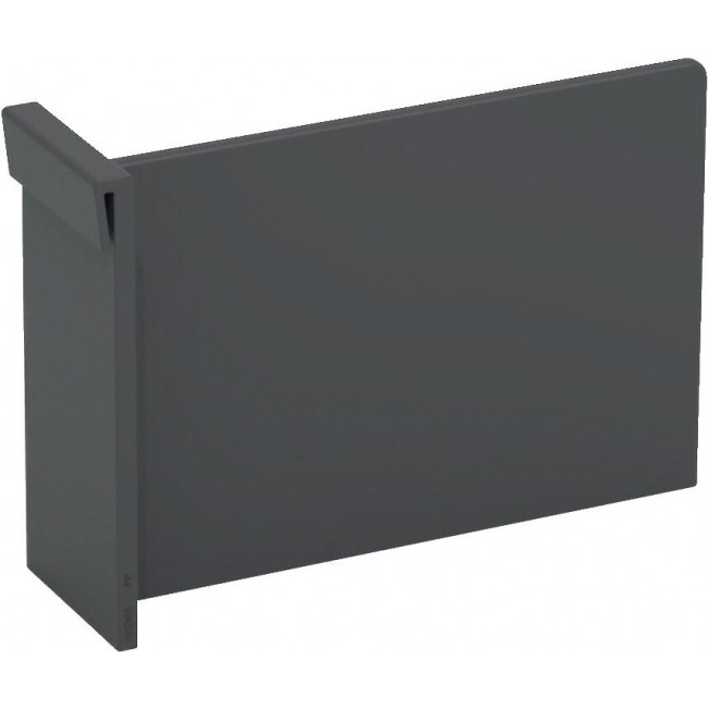 Séparateur de rangement pour étagère K-Line – en métal gris anthracite KESSEBÖHMER