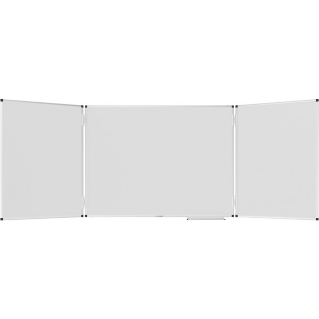 Tableau blanc UNITE PLUS triptyque – 2 volets – surface magnétique Legamaster