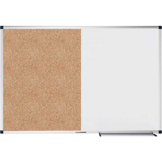 Tableau combiboard blanc magnétique et liège naturel Legamaster