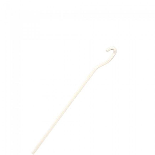 Tige pour cimaise en aluminium P24 – 4x4x1500 mm – époxy blanc CIVIC