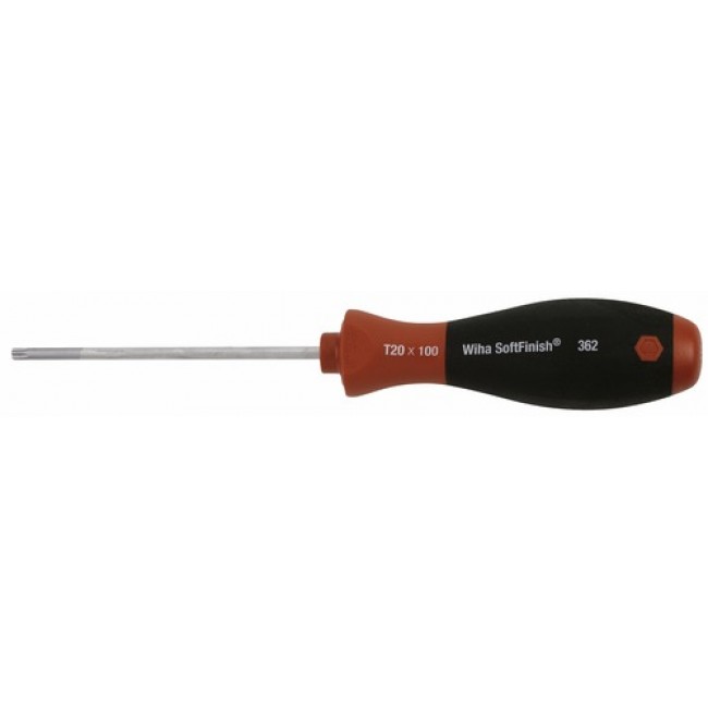 Tournevis Torx SoftFinish, manche bi-matière, lame ronde pour empreinte Torx WIHA