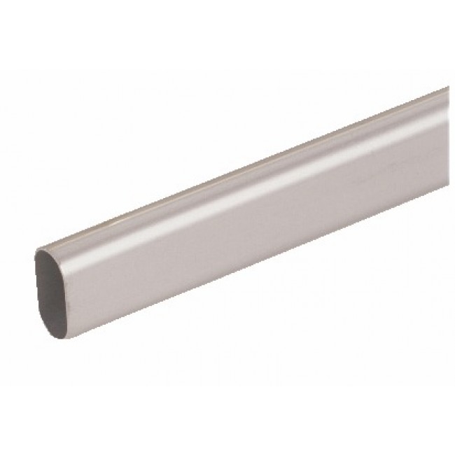 Tube aluminium pour tube de penderie 30×15 DUVAL