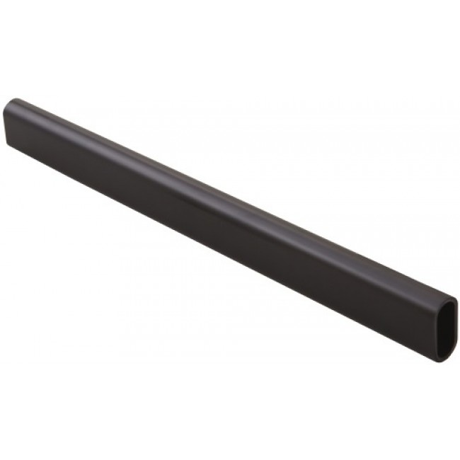 Tube de penderie – ovale – aluminium – noir – 3 m – 1019 SYNERCIA