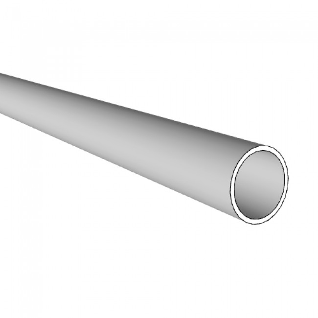 Profilé ronds en aluminium – 3 m Quincadécor