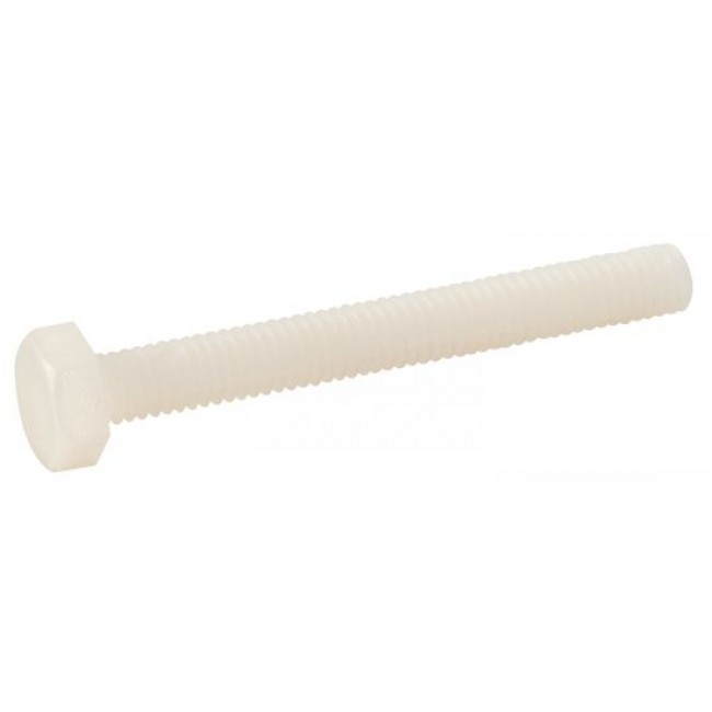 Vis nylon, filetage métrique, tête hexagonale ACTON