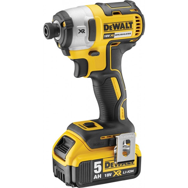 Visseuse à chocs XR 18V – 5 Ah DCF887P2-QW – 2 batteries chargeur – coffret Tstak DEWALT